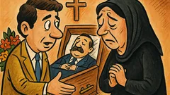 Chiste: Un tipo va al velorio