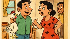 Chiste: Cariño, hoy mataré un pollo…