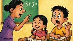 Chiste: En clase de mates, Pepito responde...